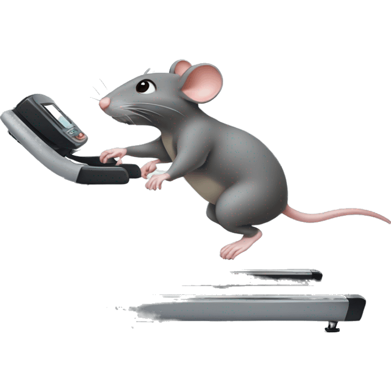 rat running on a treadmil emoji