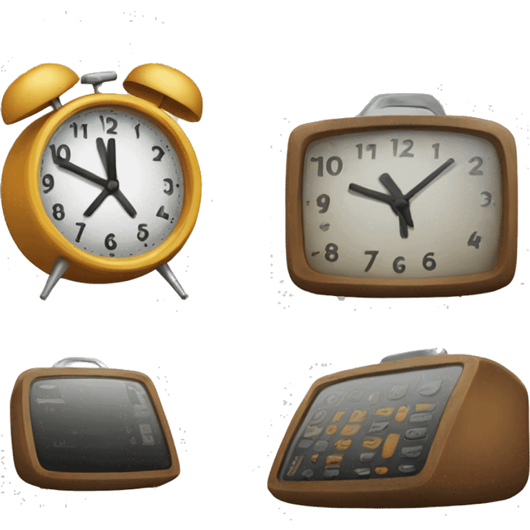 Alarm clock emoji