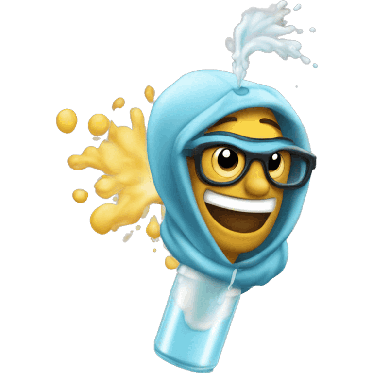 Anthropomorphic febreez spray emoji