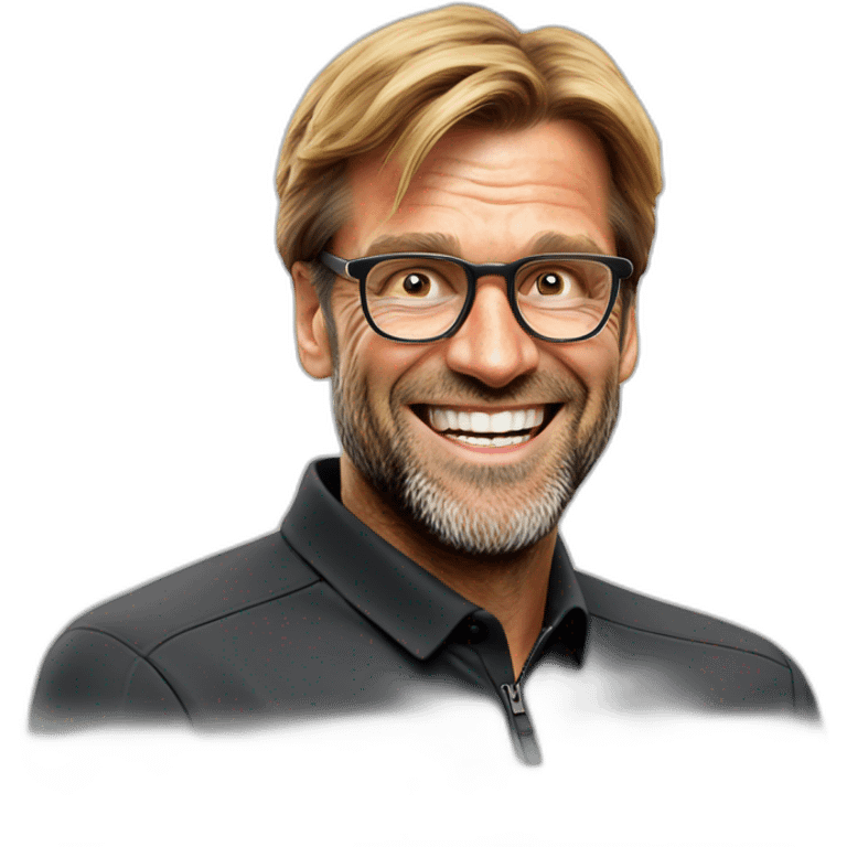 jurgen Klopp angel smile emoji