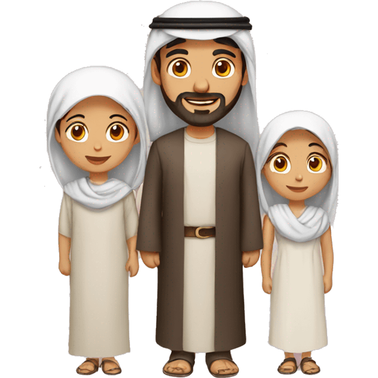 arab family emoji