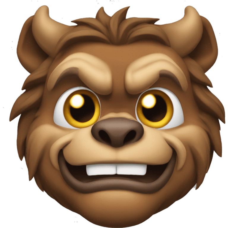 The beast from beauty and the beast  emoji