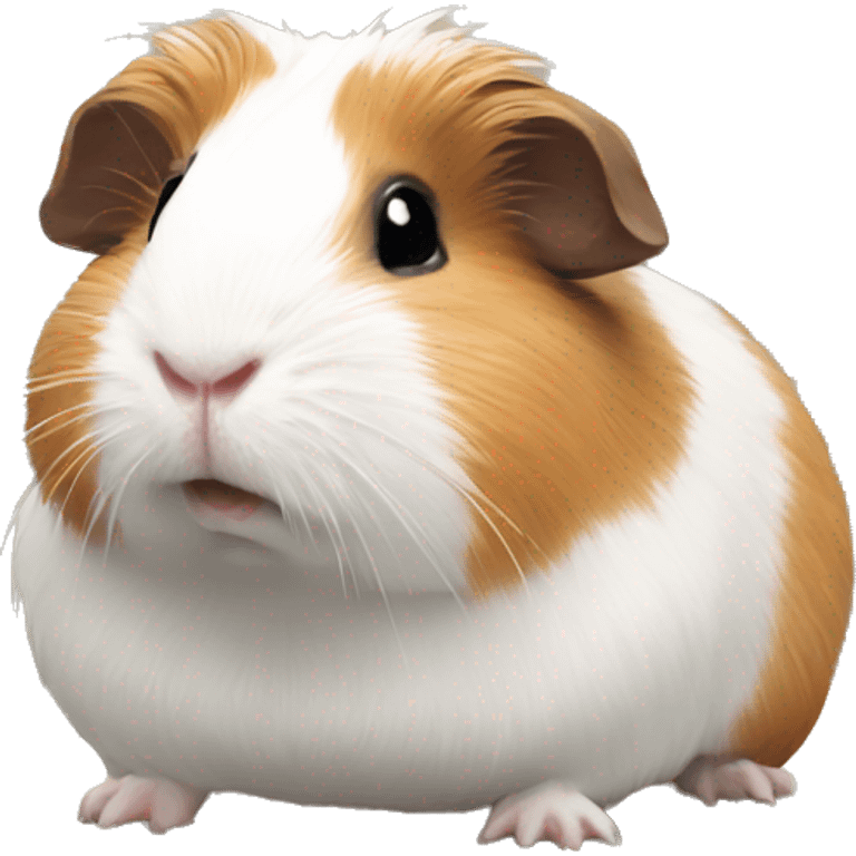 Guineapig in the restroom  emoji