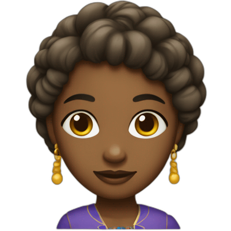 Fille martiniquaise emoji