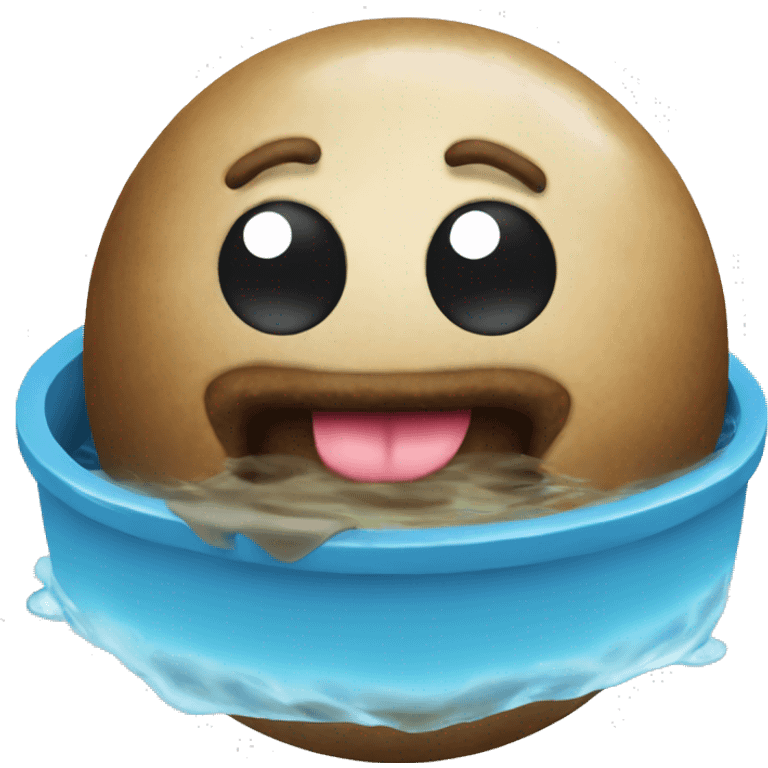 swedish meatball in a pool emoji