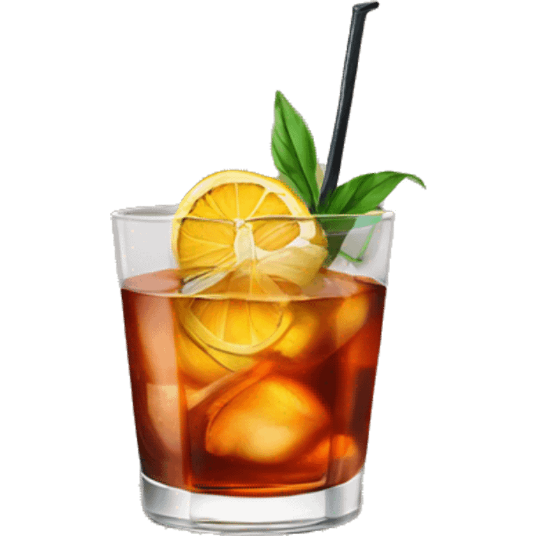 Old fashioned cocktail  emoji