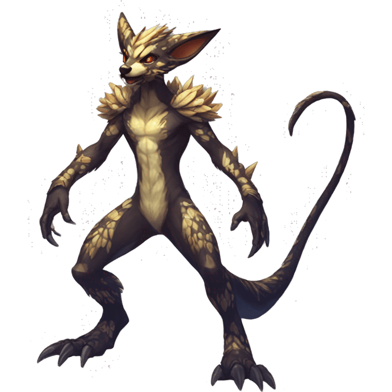 Anthro Vernid-WickerBeast-Protogen-Synth-Primagen-Fakémon Full Body emoji