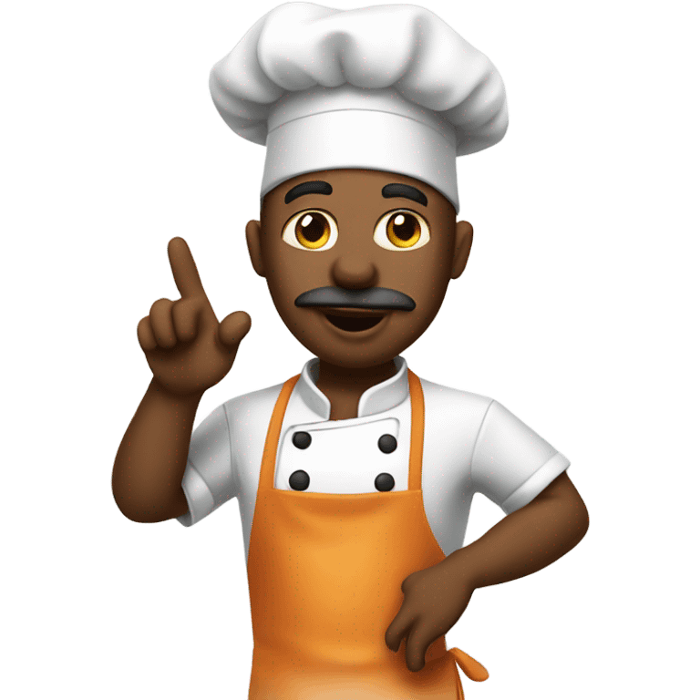 chef blowing a kiss emoji