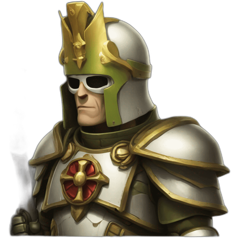 Pope doomguy emoji