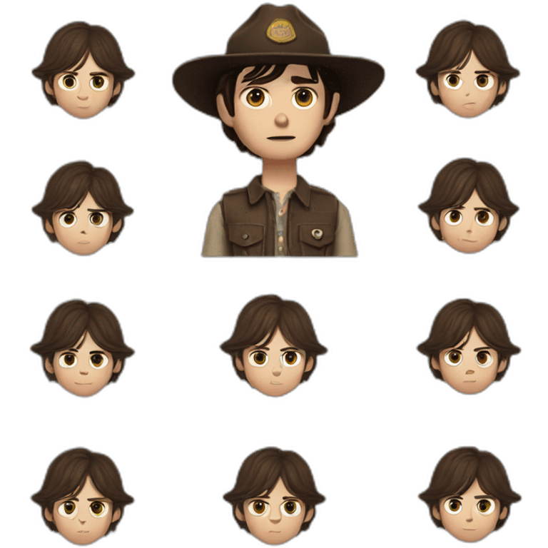 Carl Grimes emoji