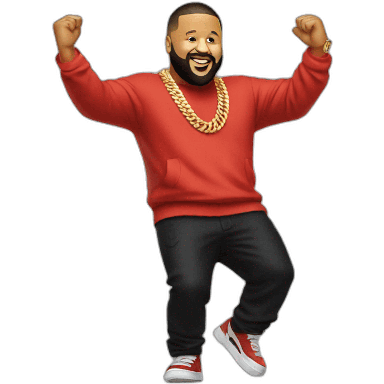 DJ Khaled dancing emoji