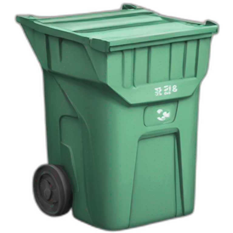 waste container  emoji