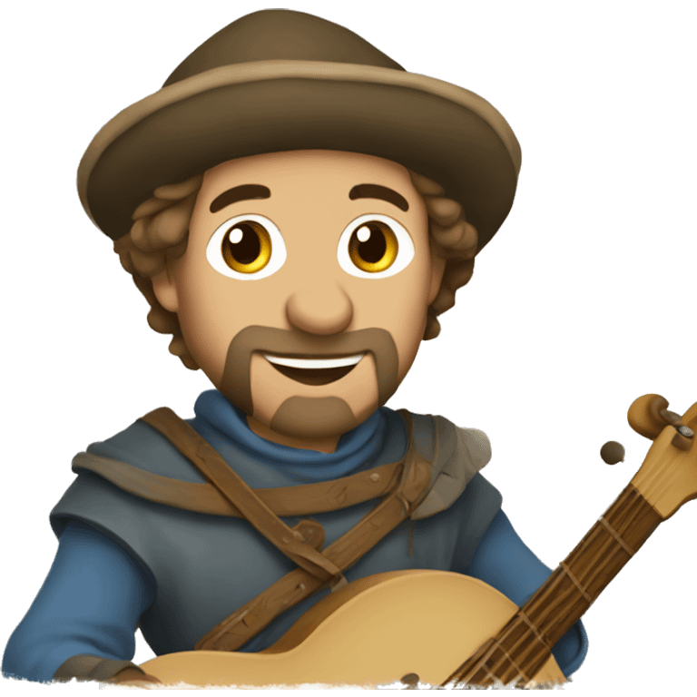 medieval Troubadour emoji