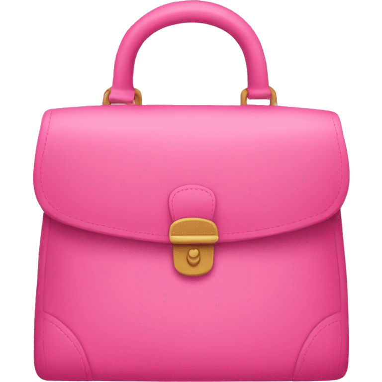 Pink bag emoji