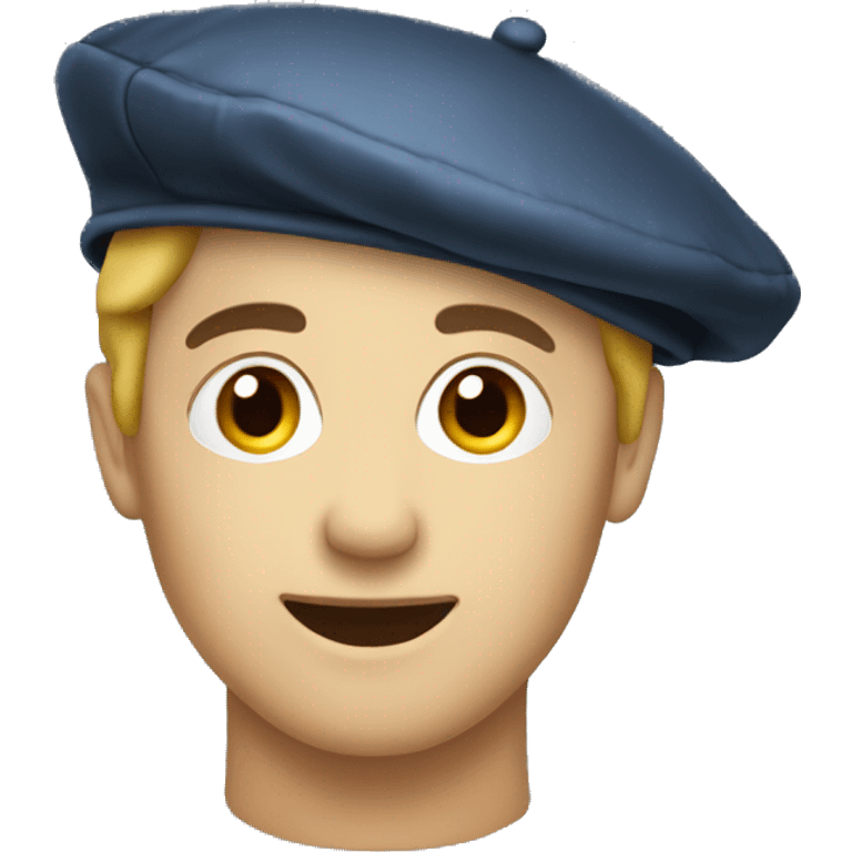 French beret emoji