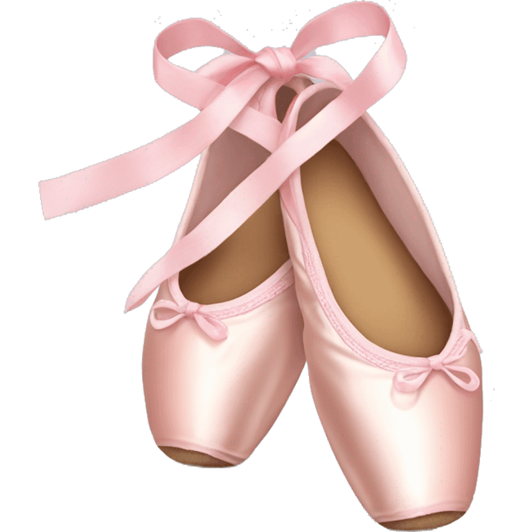 Ballerina pointe shoes emoji