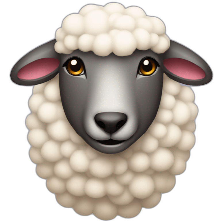 Sheep icon level colorful emoji