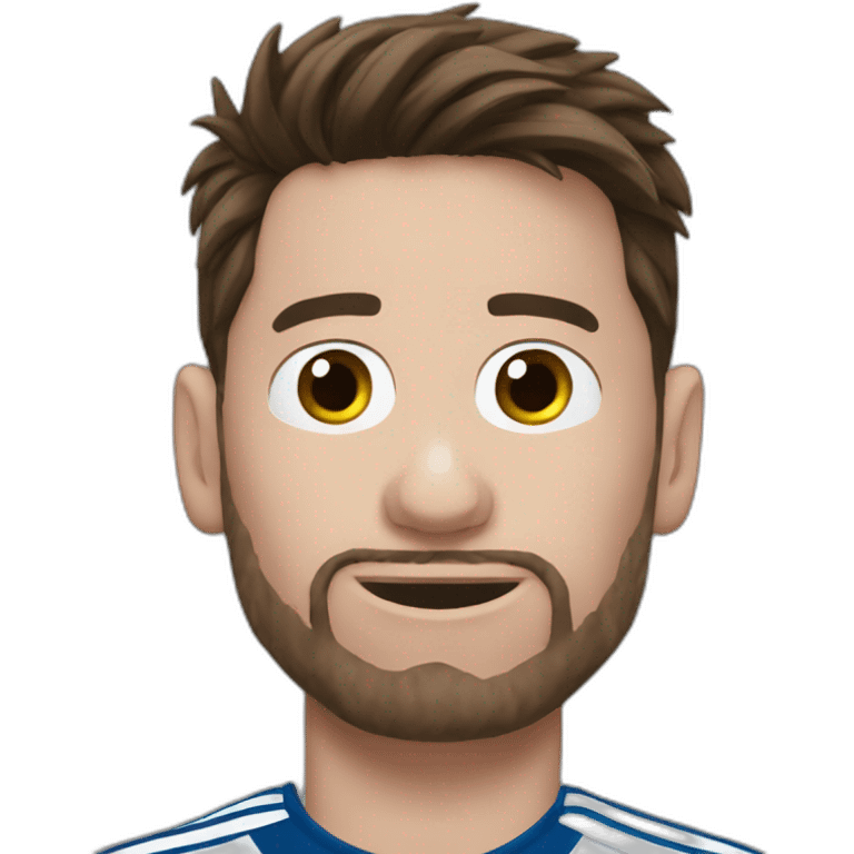 Messi caca emoji