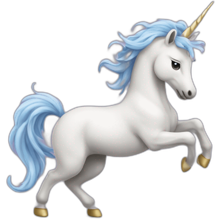 Licorne qui danse emoji