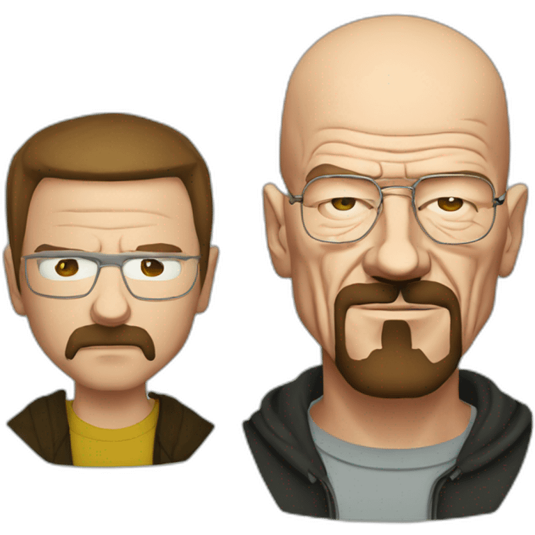 Walter white ans jesse pinkman emoji