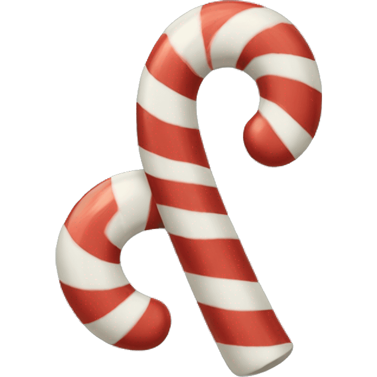 Christmas candy cane emoji