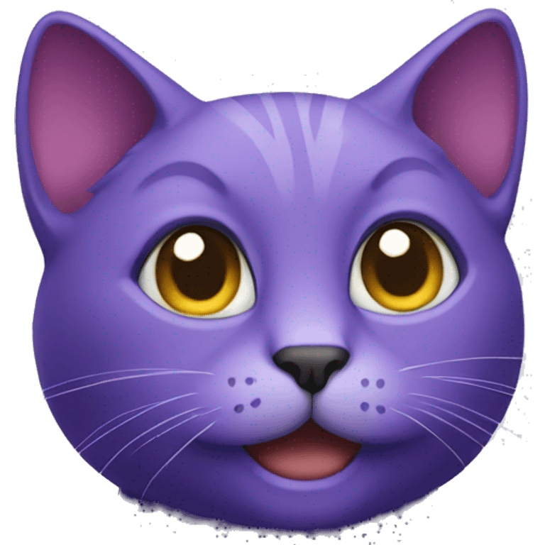 purple cat emoji