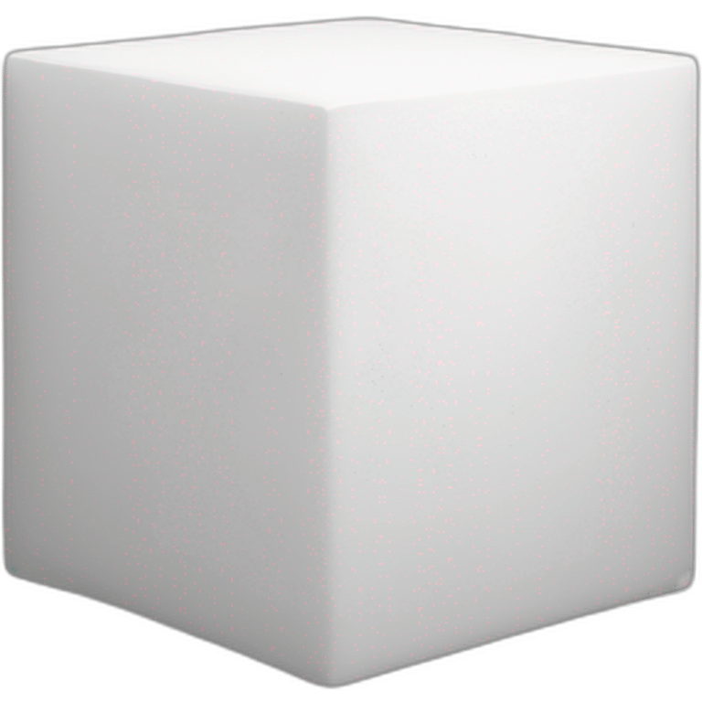 White cube emoji