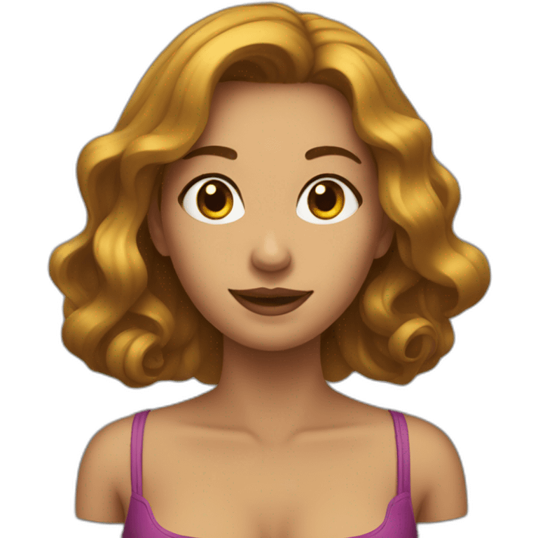 décolleté femme emoji