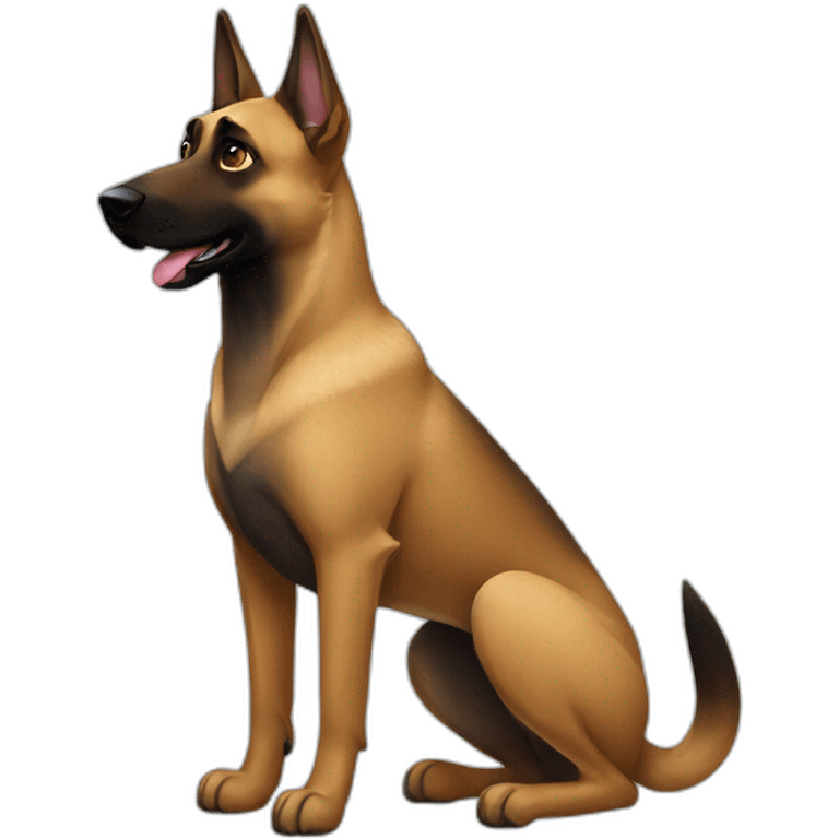 Malinois dog Harry Potter emoji