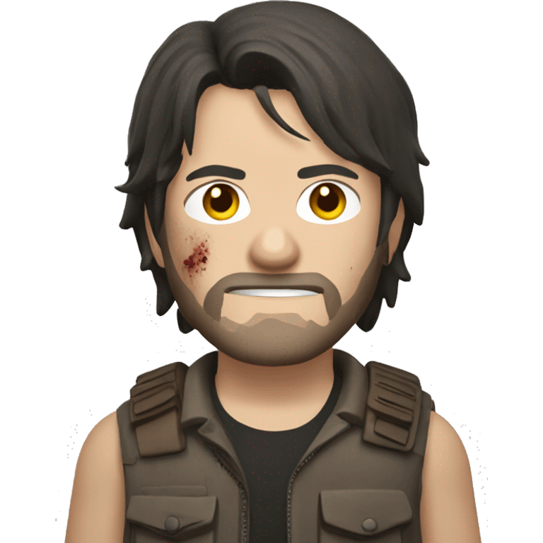 Daryl Dixon from the walking dead emoji