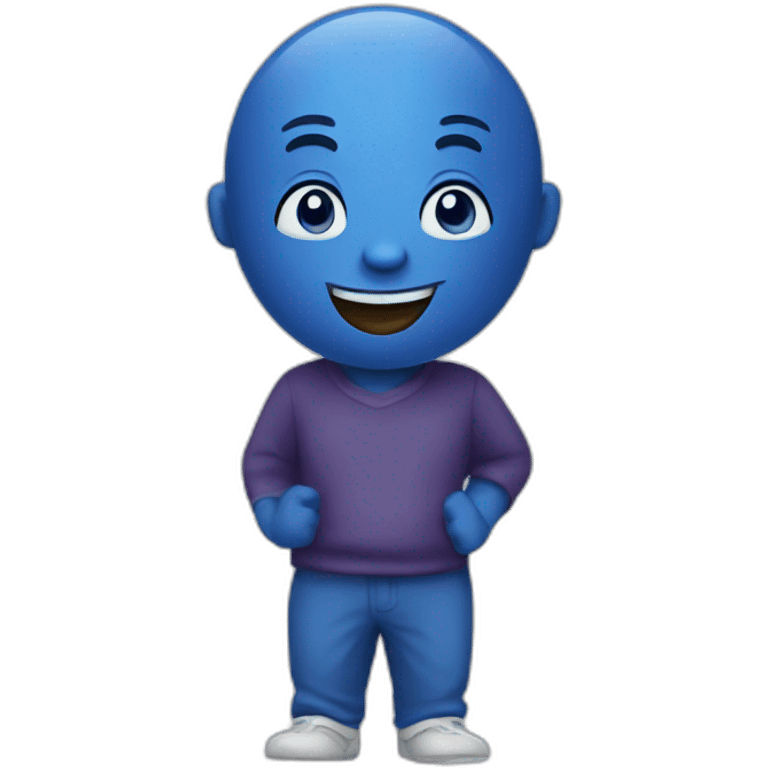 blueberry cartoon character emoji