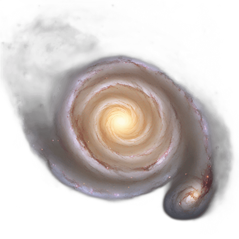 A spiral galaxy emoji