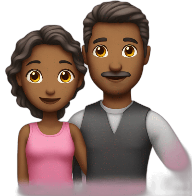 man with girl emoji