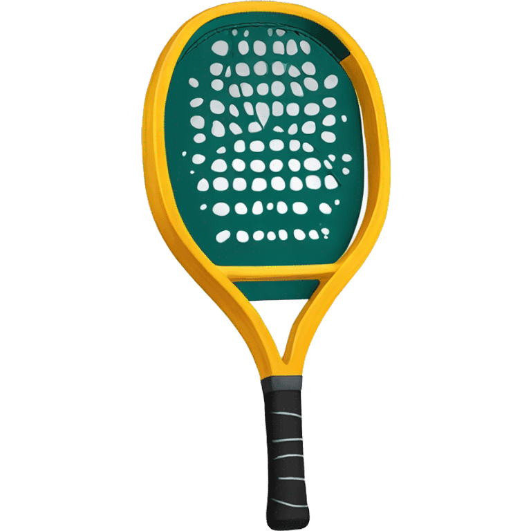 squash racket with squash ball emoji