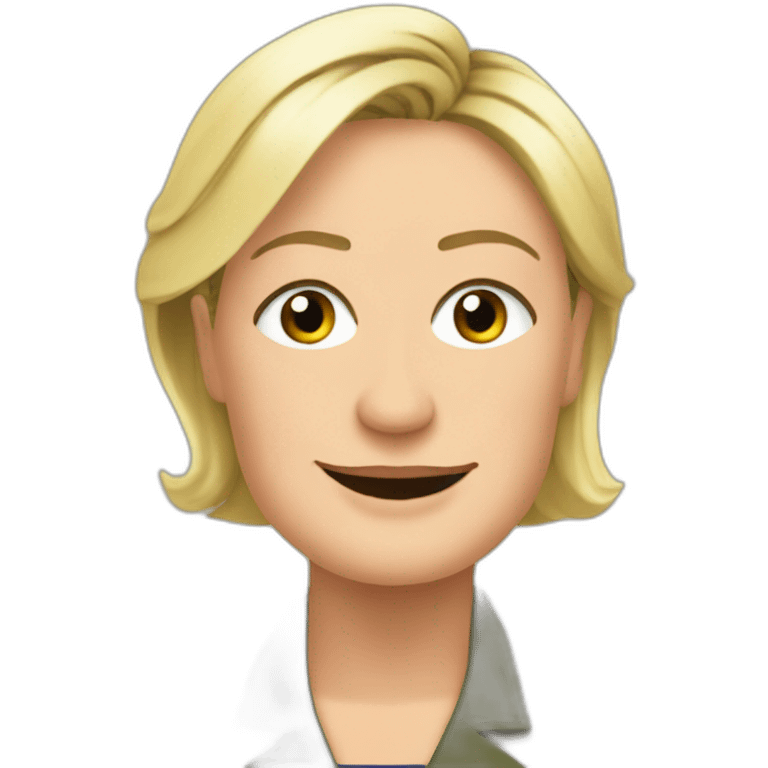 marine le pen emoji