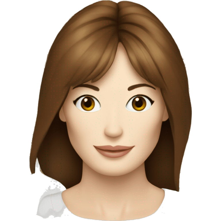 Carla bruni qui mange des pâtes  emoji