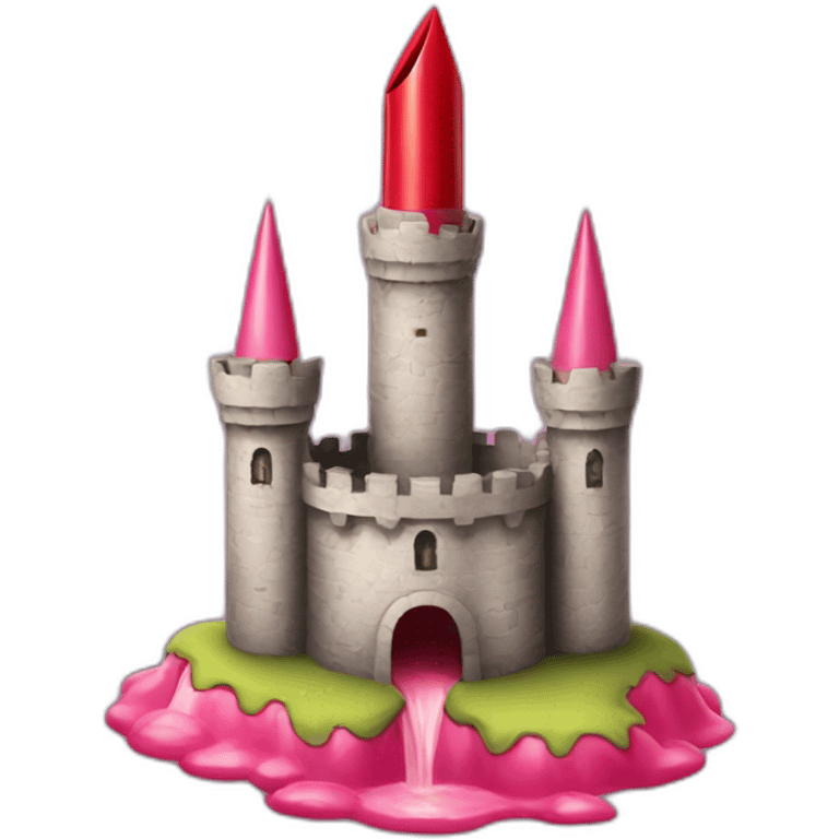 lipstick castle emoji