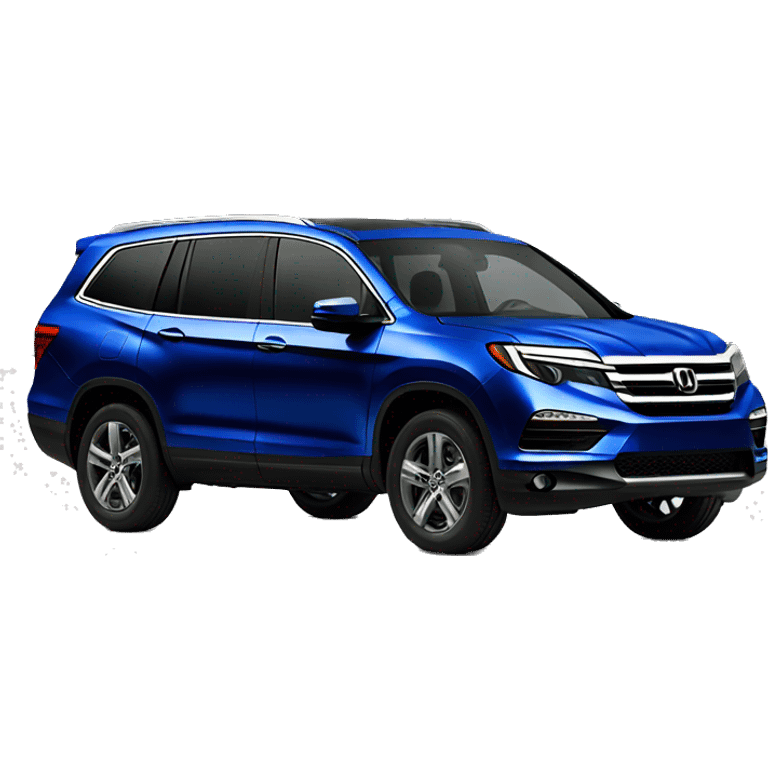 Blue Honda Pilot  emoji