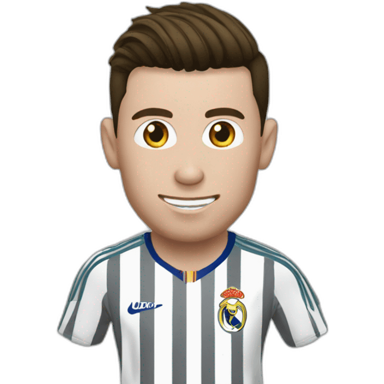 Cr7 White Messi  emoji