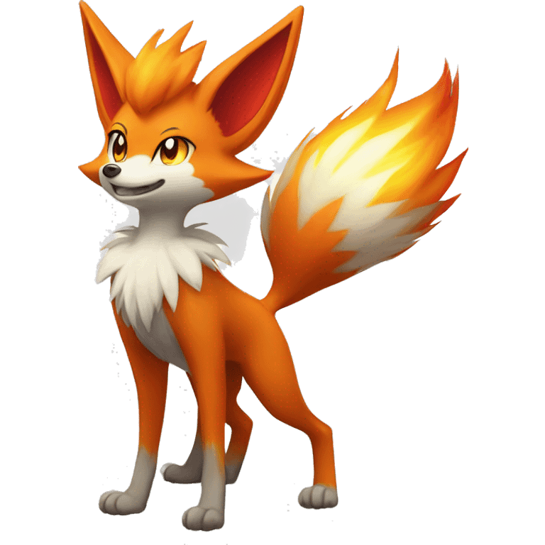  Delphox-Braixen Full body emoji