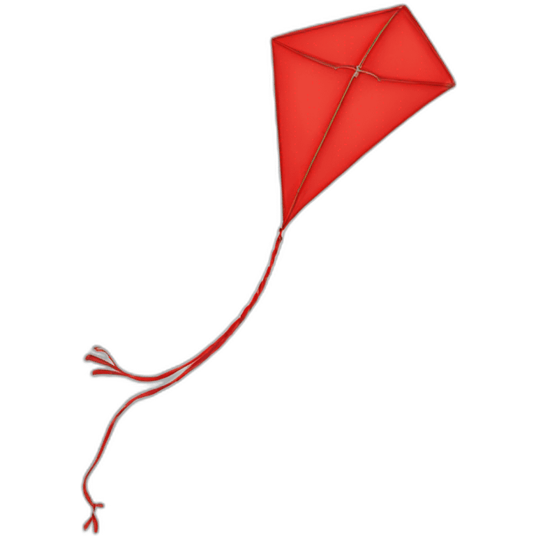 Kite-red emoji