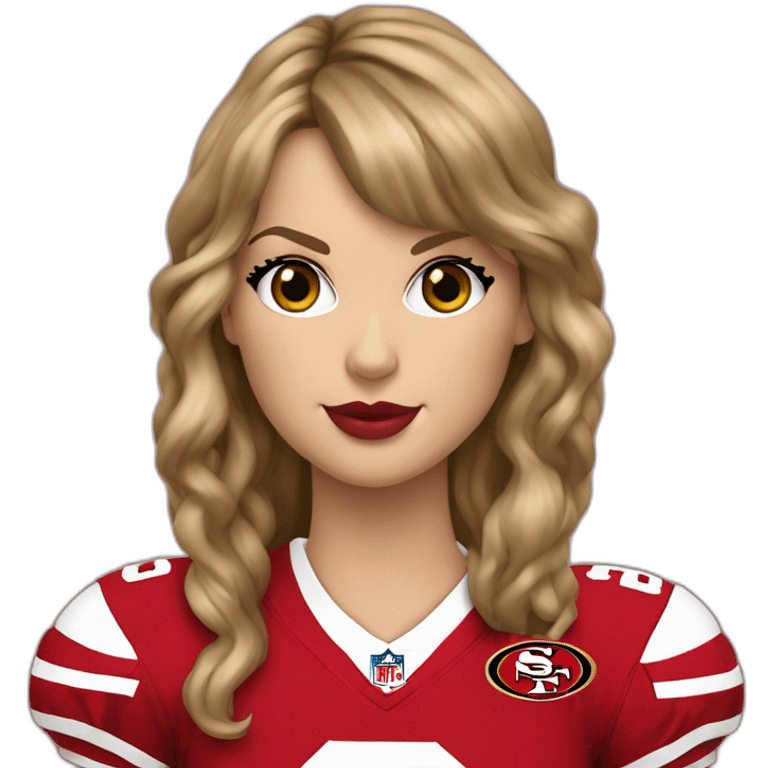 taylor-swift-49ers emoji