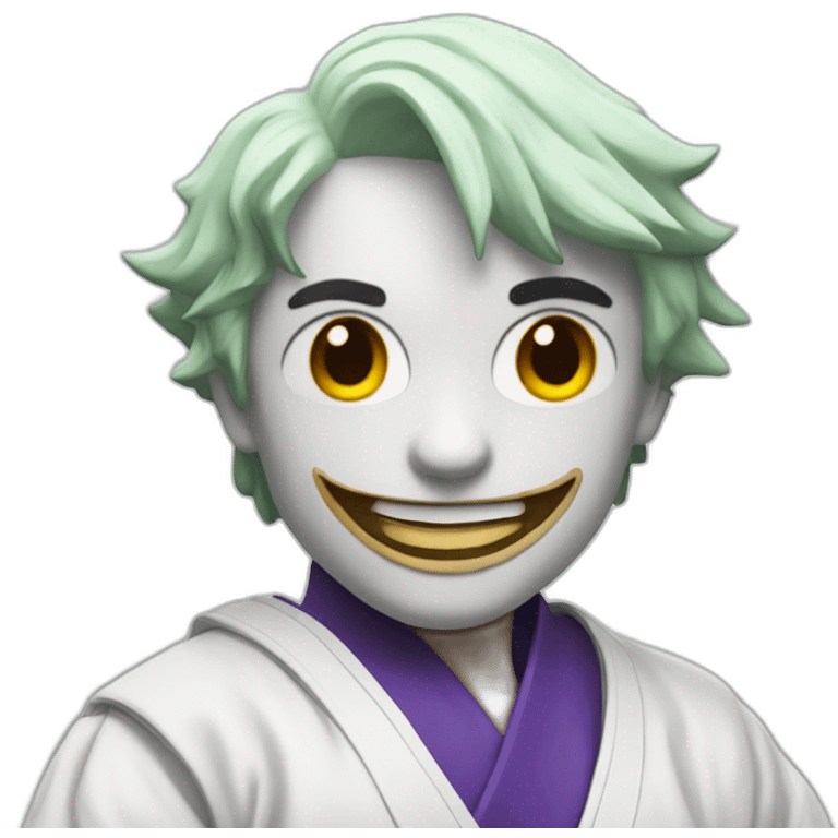 the joker in judoka emoji