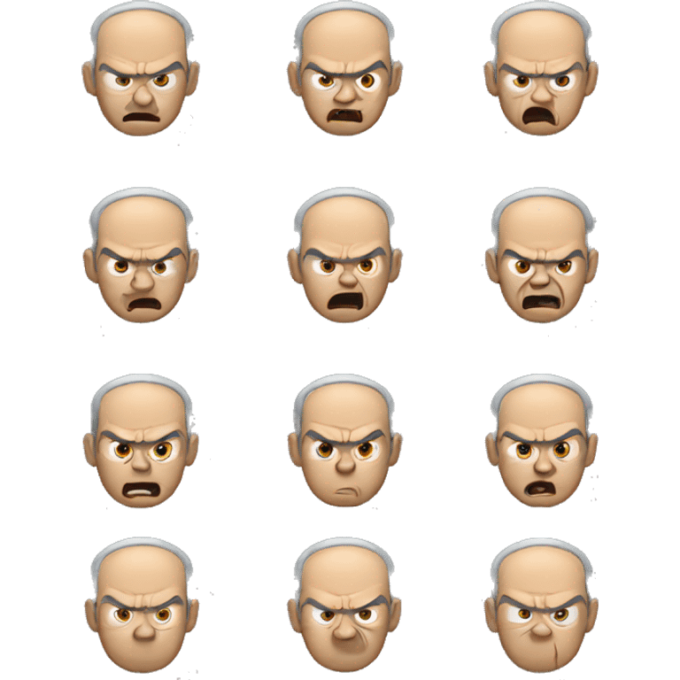 angry man emoji