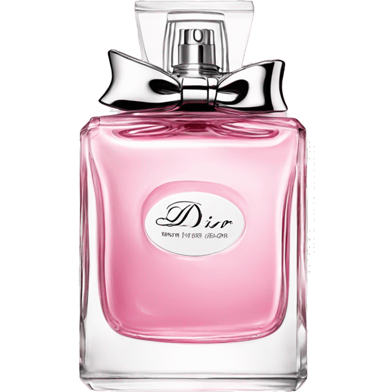 Miss Dior perfume pink emoji