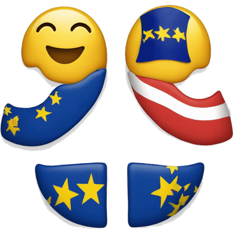 Union europeen + E emoji