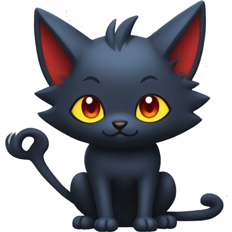 Litten-Zorua-Quilava-Bat-Cat full body emoji