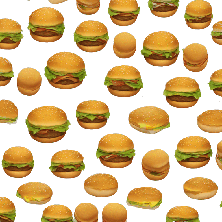 Burger Set  emoji