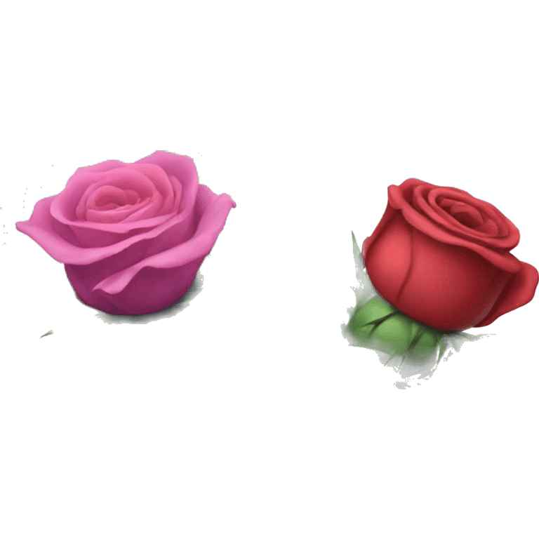 Rose and Thistle emoji