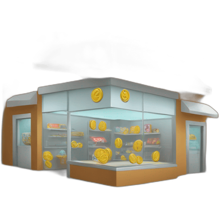 a coin store for a game emoji